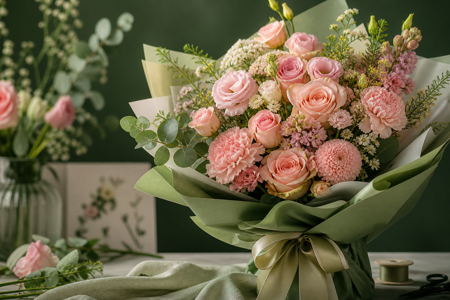 Florist Premium+ storefront design concept